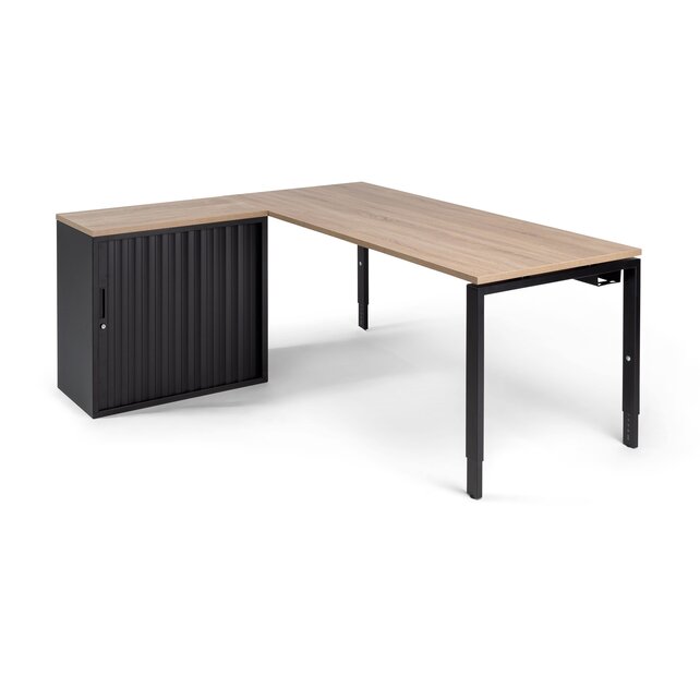 Hoekbureau PP Design Store zwart