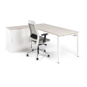 Hoekbureau PP Design Store wit