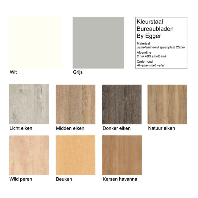 Hoekbureau PP Design Store zwart