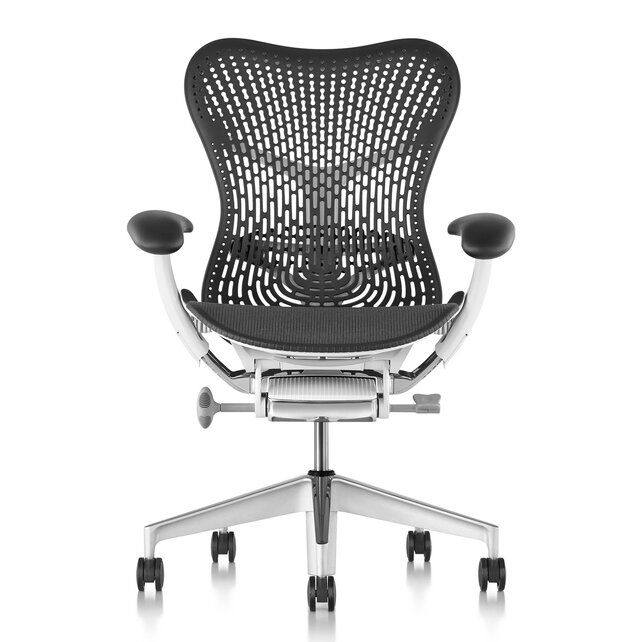 Herman Miller Mirra 2 Graphite - white