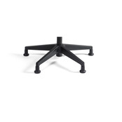 Werkstoel nylon hoog zwart