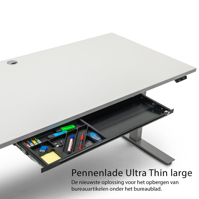 Zit-sta bureau InMotion aluminium frame