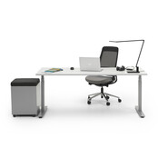 Zit-sta bureau InMotion aluminium frame