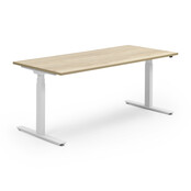 Zit-sta bureau InMotion wit frame