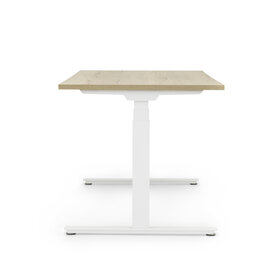 Zit-sta bureau InMotion | wit frame