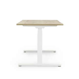 Zit-sta bureau InMotion | wit frame