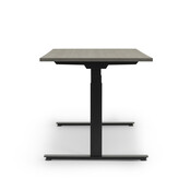 Zit-sta bureau InMotion zwart frame