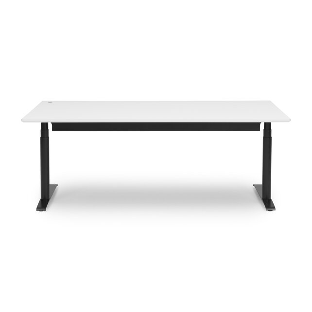 Zit sta bureau Invito zwart | Polar white Zit sta bureau Invito zwart | Polar white