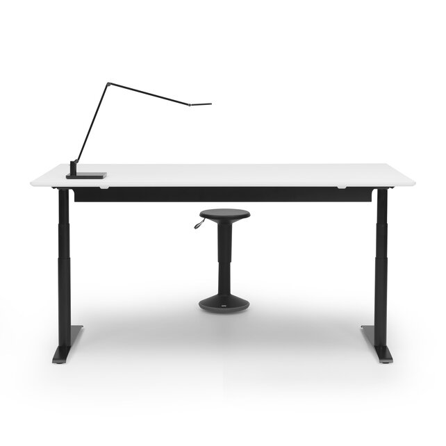 Zit sta bureau Invito zwart | Polar white Zit sta bureau Invito zwart | Polar white