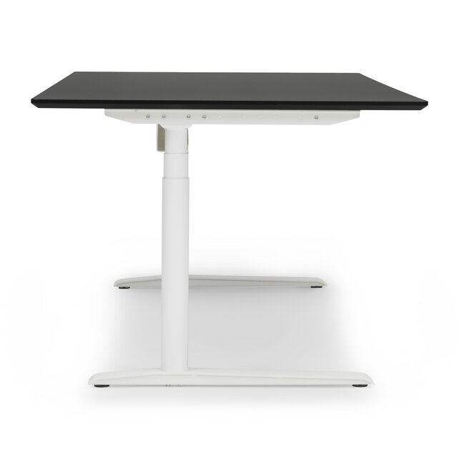 Zit sta bureau Invito wit | Jet black