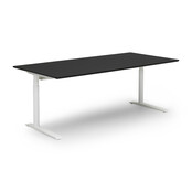 Zit sta bureau Invito wit | Jet black