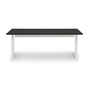 Zit sta bureau Invito wit | Jet black
