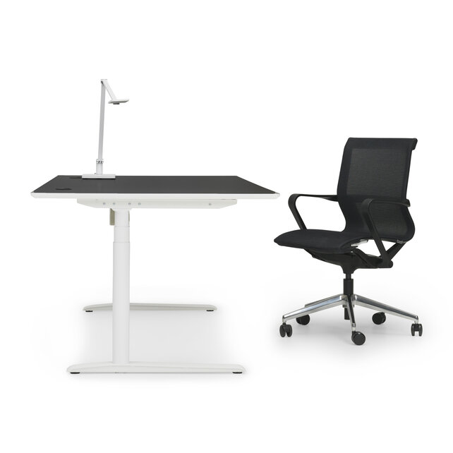 Zit sta bureau Invito wit | Jet mix Zit sta bureau Invito wit | Jet mix