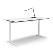 Zit sta bureau Invito wit |  Polar mix