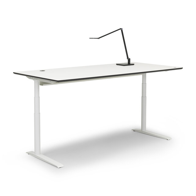 Zit sta bureau Invito wit |  Polar mix