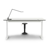 Zit sta bureau Invito wit |  Polar mix
