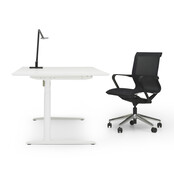 Zit sta bureau Invito wit | Polar white Zit sta bureau Invito wit | Polar white