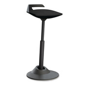 Zit-sta werkkruk Muvman Zwart / Zwart