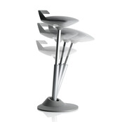 Zit-sta werkkruk Muvman Grijs / Grijs