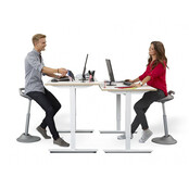 Zit-sta werkkruk Muvman Zwart / Zwart