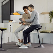 Zit-sta werkkruk Muvman Groen / Zwart