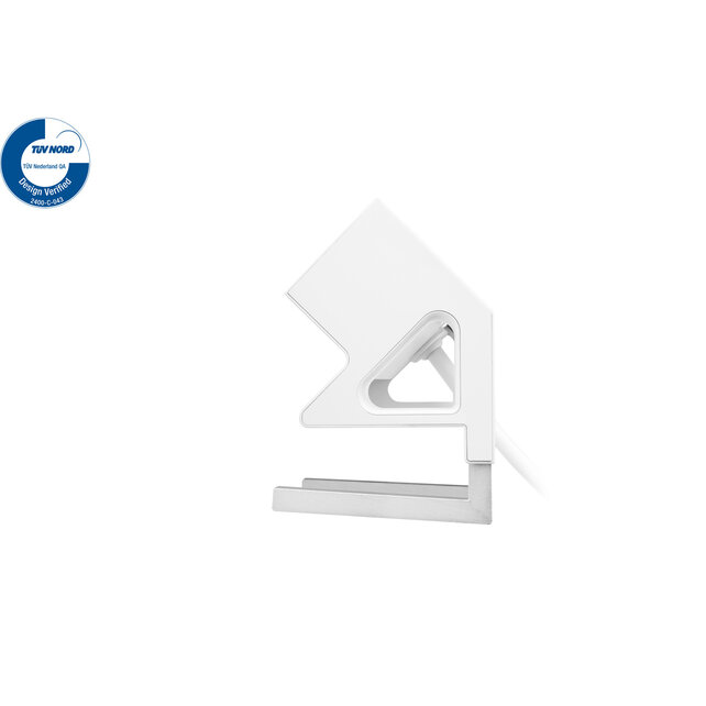 Filex Power Desk Up | 2x 230V,  kleur zwart-wit