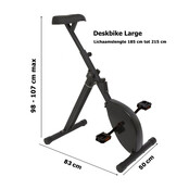 Deskbike Large zwart