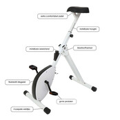 Deskbike Large zwart