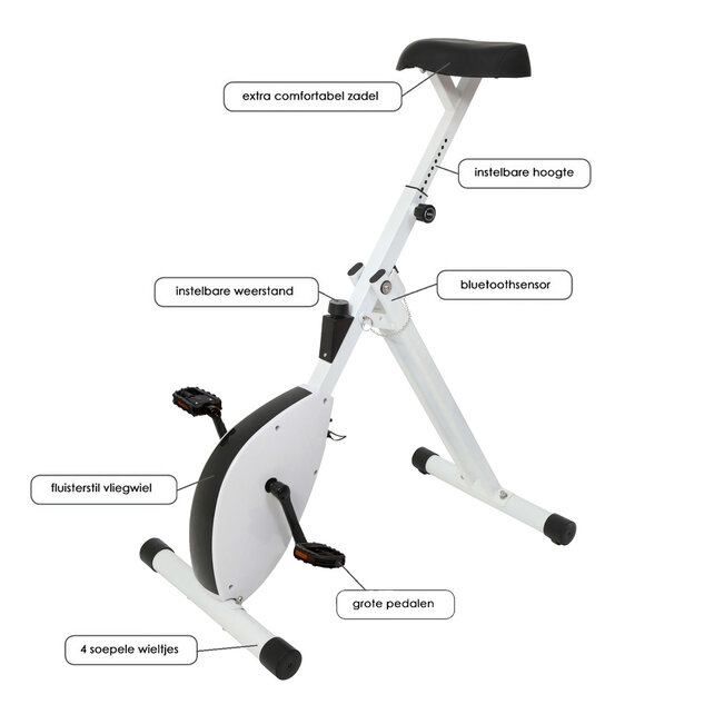 Deskbike Large zwart