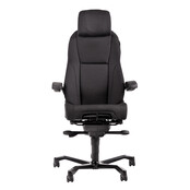 24-uurs bureaustoel KAB K4 Storm zwart