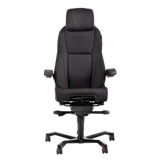 24-uurs bureaustoel KAB K4 Storm zwart