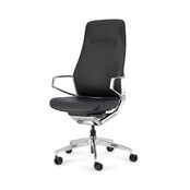 Bureaustoel Deasc. Solo | leer zwart Bureaustoel Deasc. Solo | leer zwart