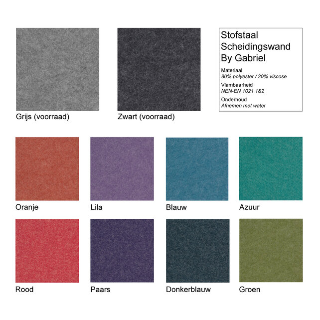 Duo zit sta bureau Flow zwart