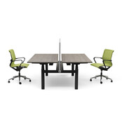 Elektrisch verstelbaar duo zit-sta bureau Flow