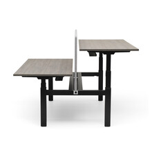 Elektrisch verstelbaar duo zit-sta bureau Flow