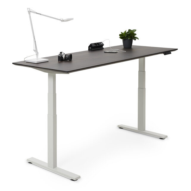 Zit sta bureau Deasc. One Oak Black | Natural Oak