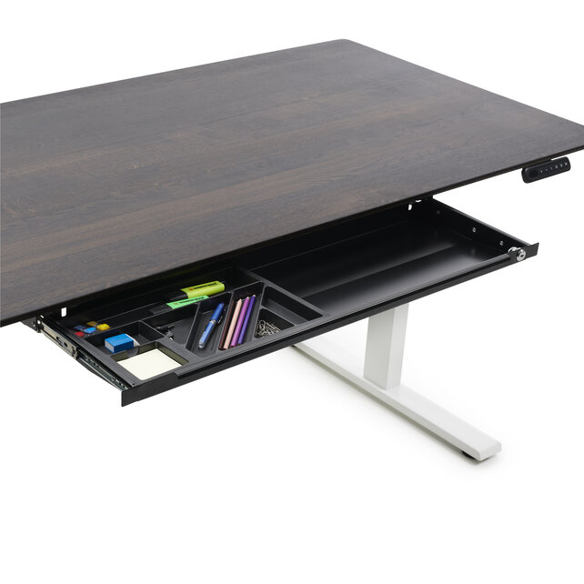 Zit sta bureau Deasc. One Oak Black | Natural Oak