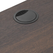 Zit sta bureau Deasc. One Oak Black | Natural Oak