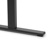 Zit sta bureau Deasc. One linoleum zwart frame