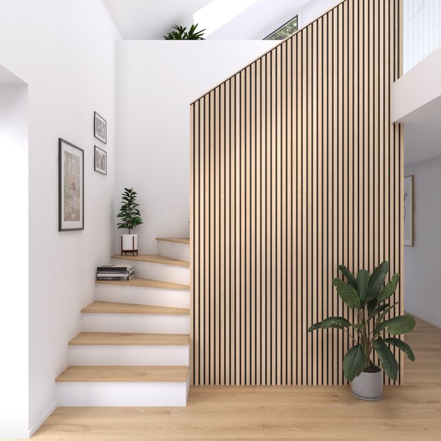 Wandpaneel Woody Oak olied Wandpaneel Woody Oak olied