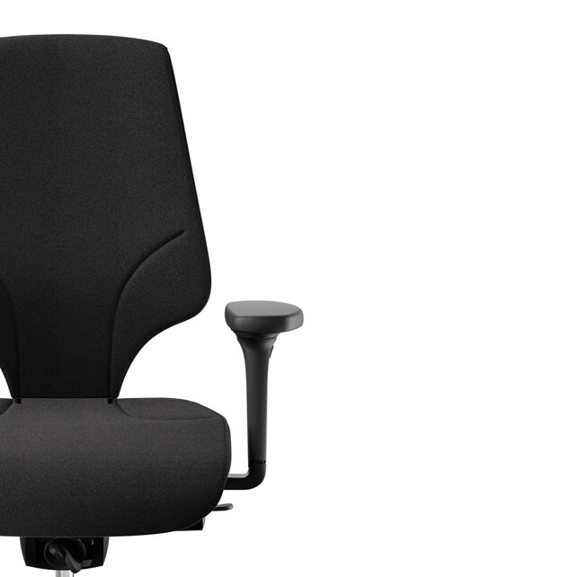 Bureaustoel Giroflex 64-4578 Comfort 810 zwart