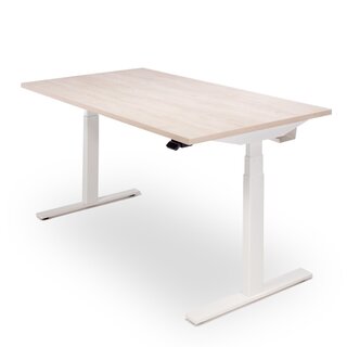 Zit sta bureau SMART  | wit frame