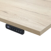 Zit sta hoekbureau Flow | wit frame