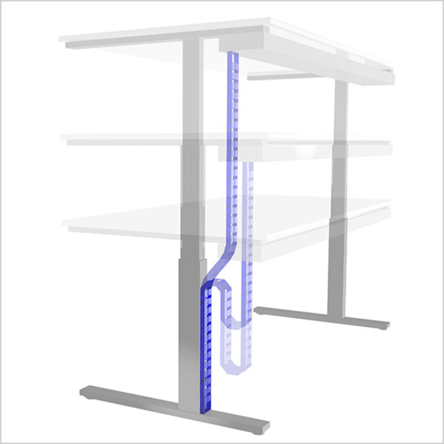 Kabelslang Snake verticaal