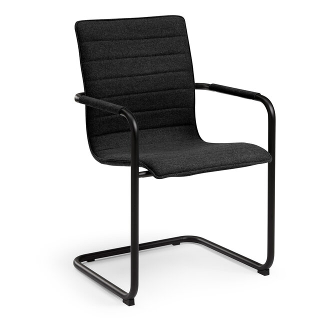Vergaderstoel MY workplace 04 Design zwart Vergaderstoel MY workplace 04 Design zwart