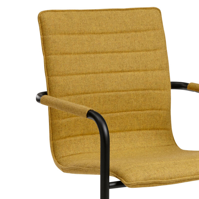 Vergaderstoel MY workplace 04 Design zwart - geel