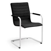 Vergaderstoel MY workplace 04 Design wit - zwart