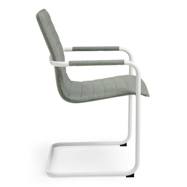 Vergaderstoel MY workplace 04 Design wit - groen