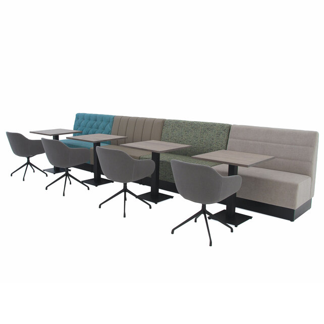 Wandbank Maestro velours Moss Wandbank Maestro velours Moss