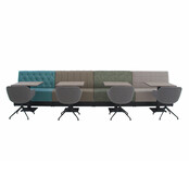 Wandbank Maestro velours Moss Wandbank Maestro velours Moss